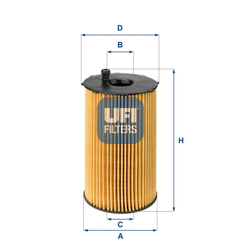 UFI 25.066.00 Oil Filter