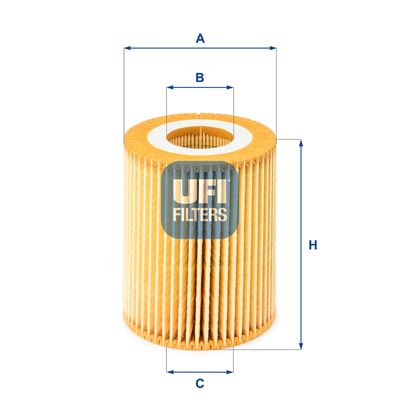 Oil Filter UFI 25.069.00