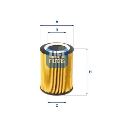 Oil Filter UFI 25.071.00
