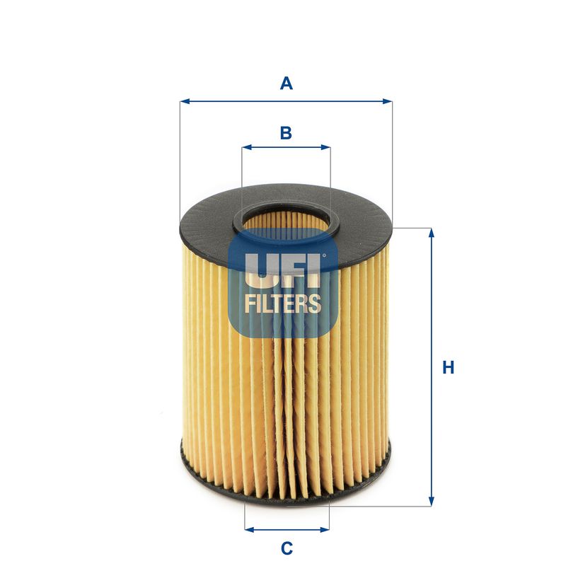 UFI 25.077.00 Oil Filter
