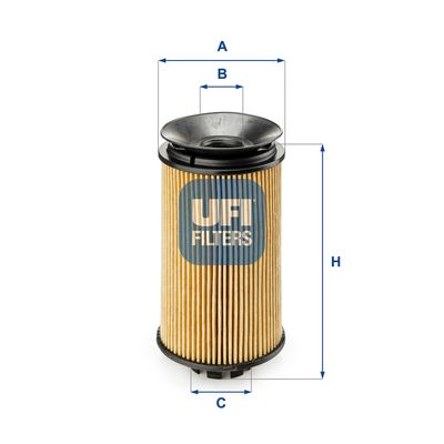 Oil Filter UFI 25.092.00