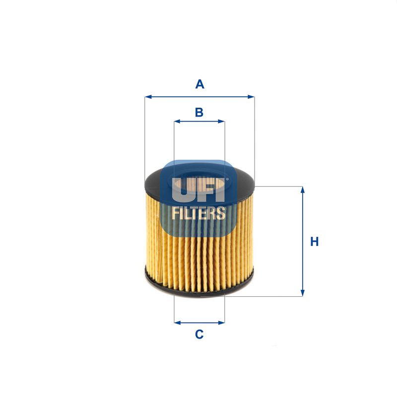 UFI 25.116.00 Oil Filter