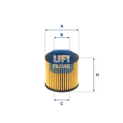 Oil Filter UFI 25.116.00