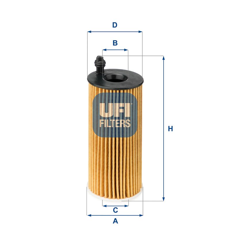 UFI 25.142.00 Oil Filter