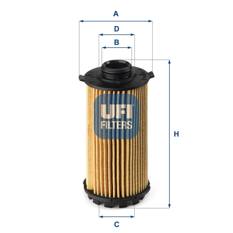 UFI 25.149.00 Oil Filter