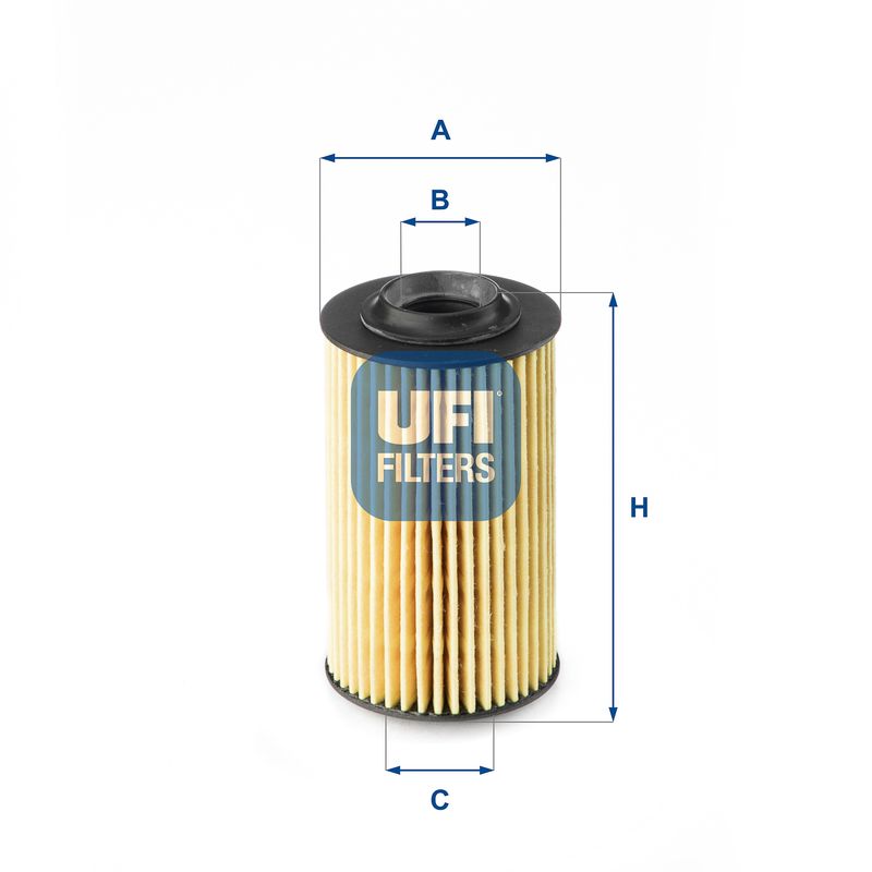 UFI 25.163.00 Oil Filter