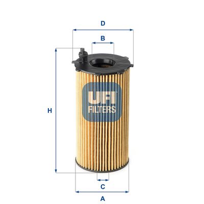 Oil Filter UFI 25.167.00