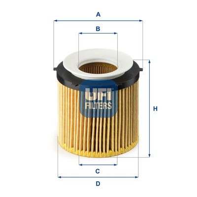 Oil Filter UFI 25.179.00