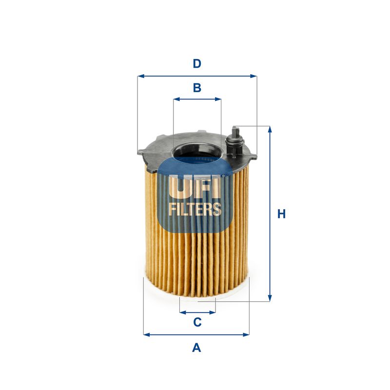 UFI 25.187.00 Oil Filter
