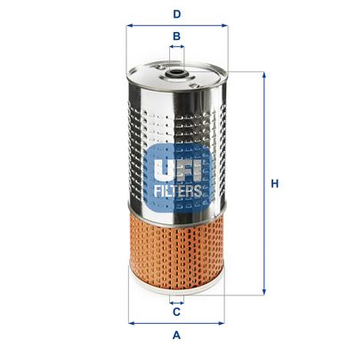 Oil Filter UFI 25.499.00