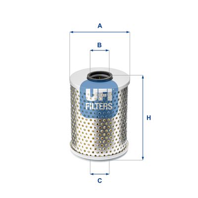 Oil Filter UFI 25.548.00