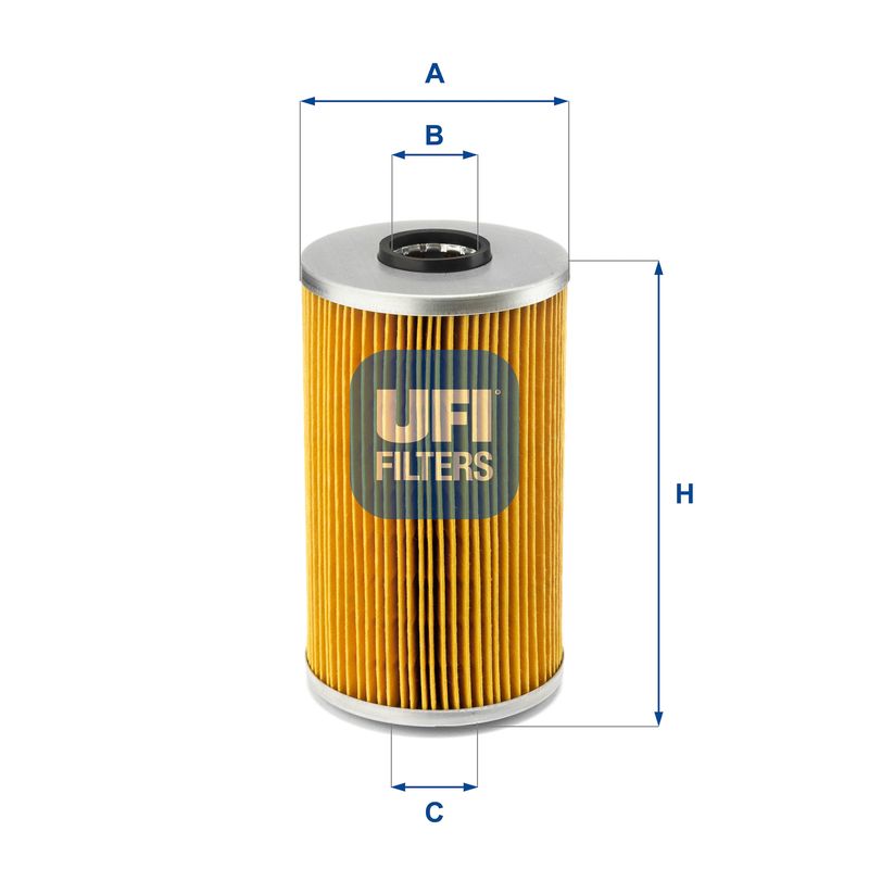 UFI 25.555.00 Oil Filter