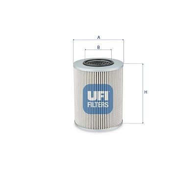 Filter, operating hydraulics UFI 25.680.00