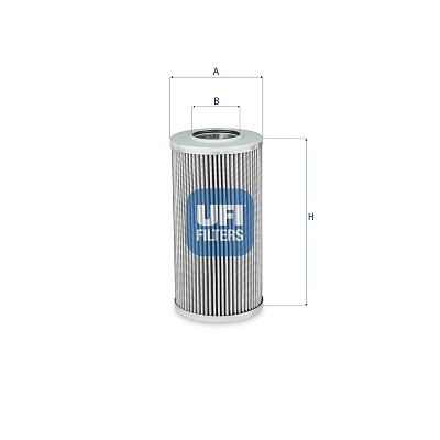 Filter, operating hydraulics UFI 25.695.00