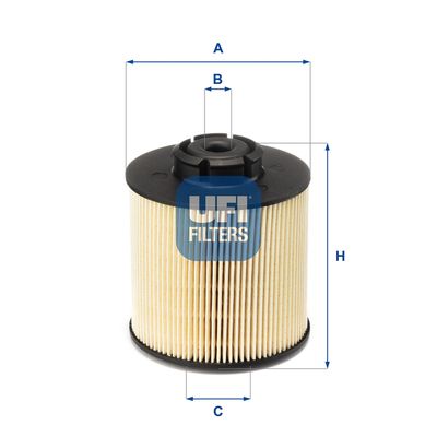 Fuel Filter UFI 26.017.00
