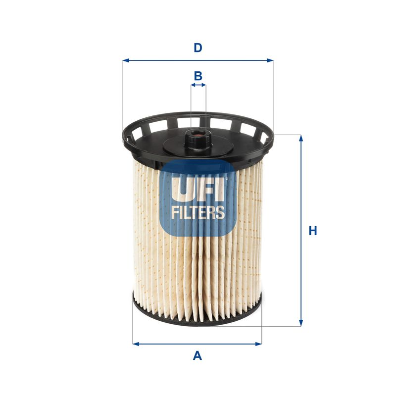 UFI 26.129.00 Fuel Filter