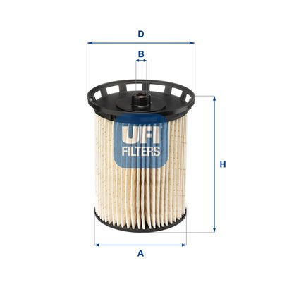 Fuel Filter UFI 26.129.00