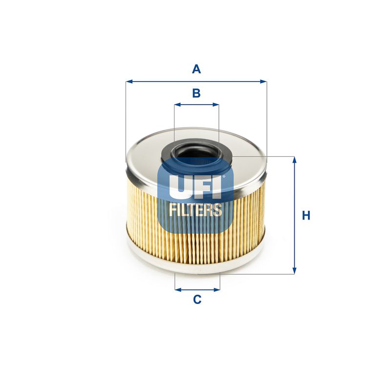 UFI 26.686.00 Fuel Filter