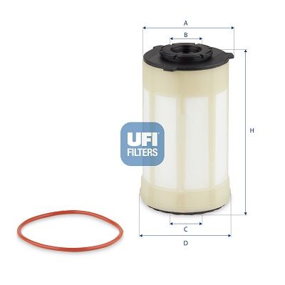 Fuel Filter UFI 26.H2O.07