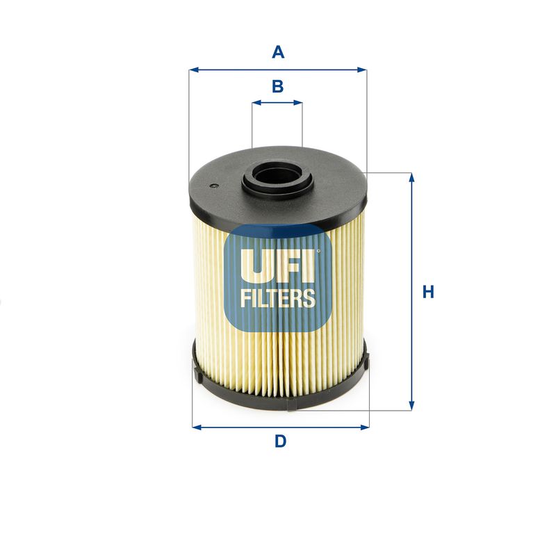 UFI 26.006.00 Fuel Filter