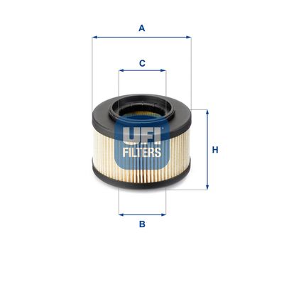 Fuel Filter UFI 26.013.00