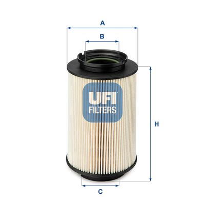 Fuel Filter UFI 26.014.00