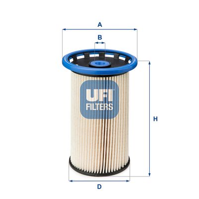 Fuel Filter UFI 26.026.00