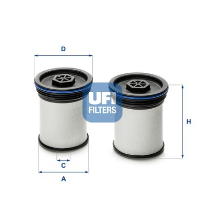 Fuel Filter UFI 26.047.00