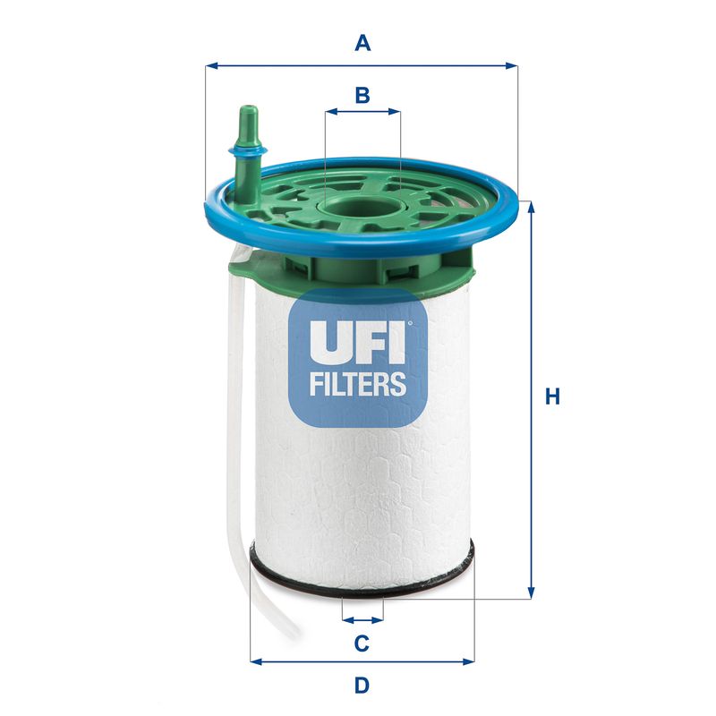 UFI 26.053.00 Fuel Filter