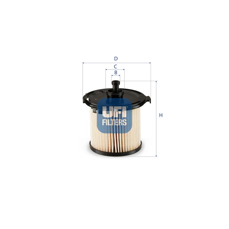 UFI 26.074.00 Fuel Filter