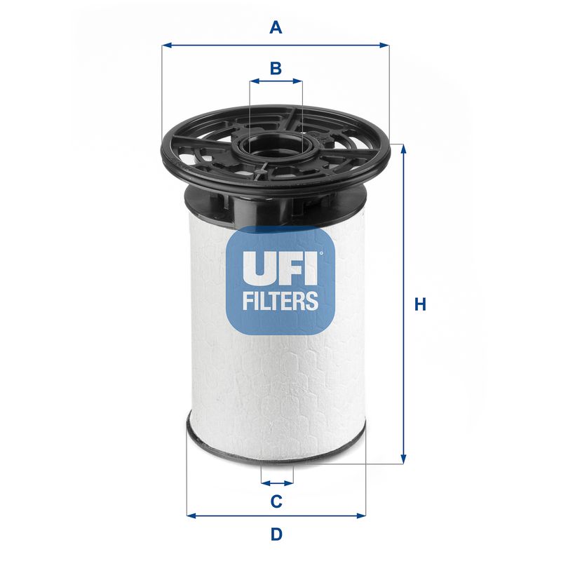 UFI 26.076.00 Fuel Filter