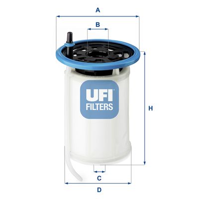 Fuel Filter UFI 26.079.00