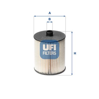 Fuel Filter UFI 26.123.00
