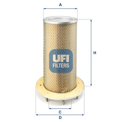 Air Filter UFI 27.373.00