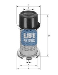 Air Filter UFI 27.379.00