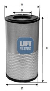 Air Filter UFI 27.A32.00