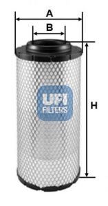 Air Filter UFI 27.B27.00