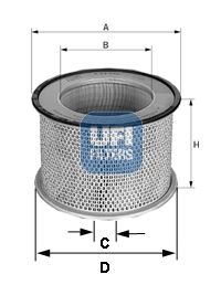 Air Filter UFI 27.C68.00