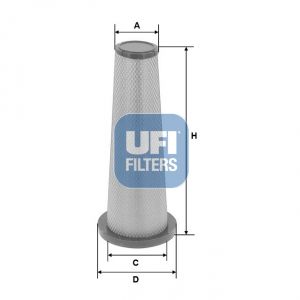 Air Filter UFI 27.D25.00
