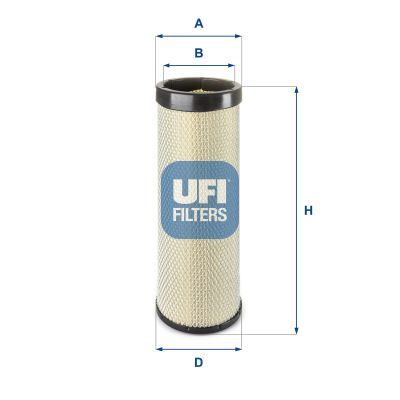 Air Filter UFI 27.D62.00