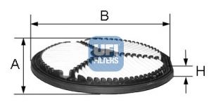 Air Filter UFI 27.274.00