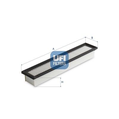 Filter, cabin air UFI 30.C98.00