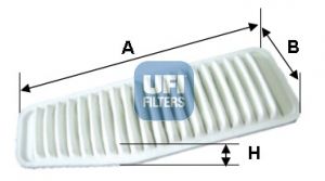 Air Filter UFI 30.338.00