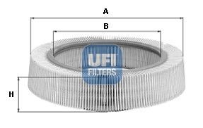 UFI 30.896.00 Air Filter