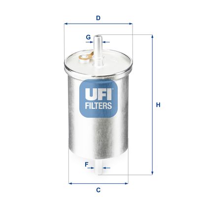Fuel Filter UFI 31.835.00