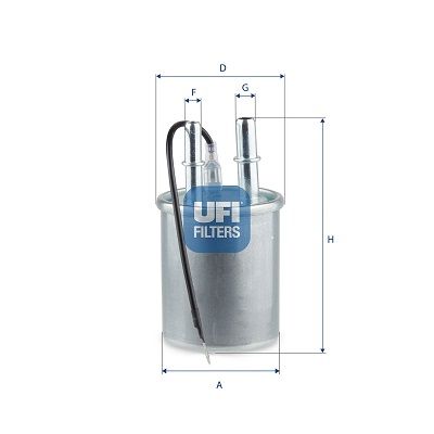 Fuel Filter UFI 31.A42.00
