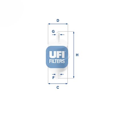 Fuel Filter UFI 31.028.00