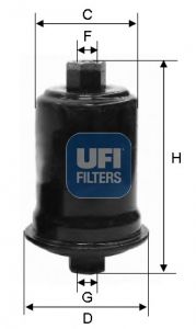 Fuel Filter UFI 31.556.00