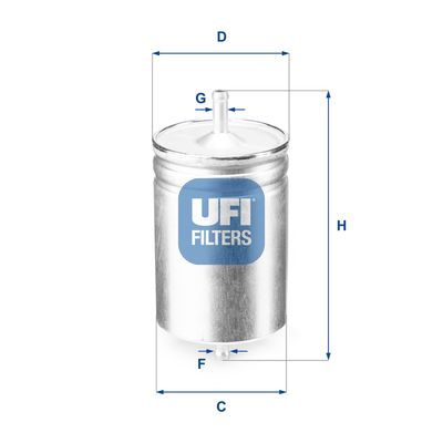 Fuel Filter UFI 31.583.00