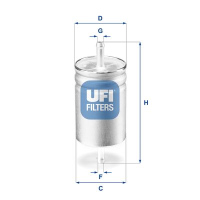 Fuel Filter UFI 31.611.00